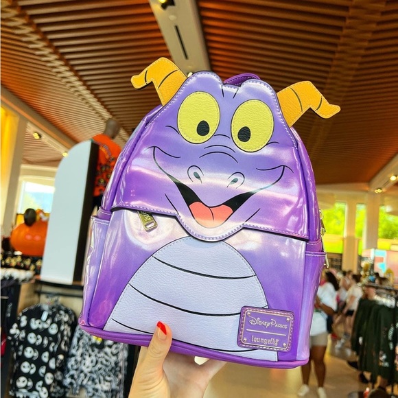 Loungefly Bags Disney Loungefly Figment Backpack Bnwt Poshmark